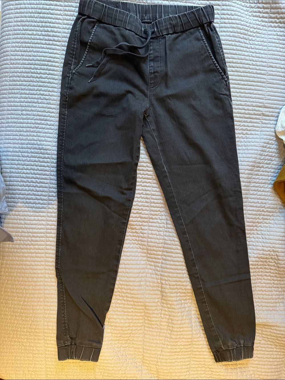 Uniqlo Black Women's Jogger Track Pants